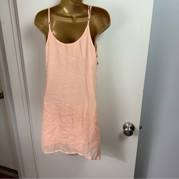 RAGA Orange Stargazing Embellished Beaded Pearl Jeweled Scalloped Hem Dress XS - Picture 4 of 16